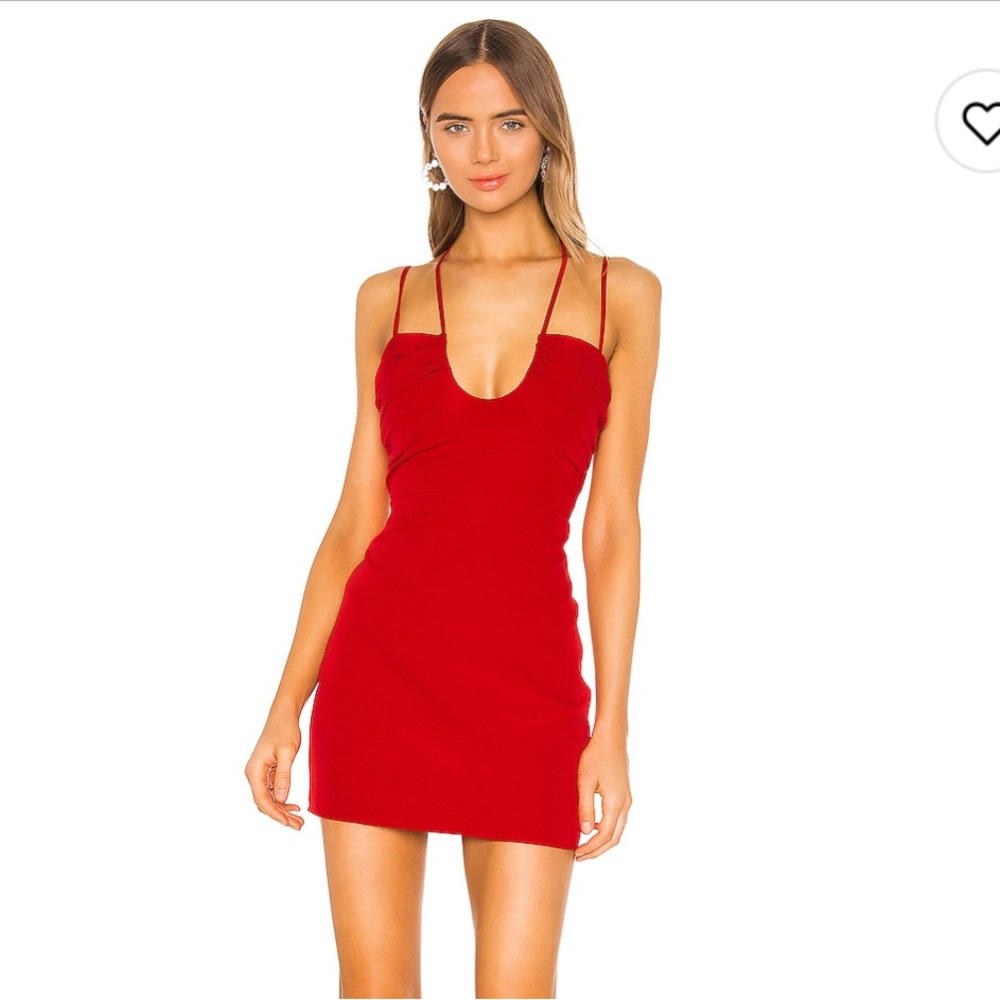 Worn once in perfect condition red mini dress
